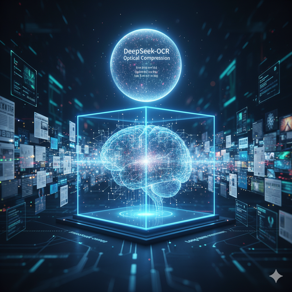 AIの常識を覆す！DeepSeek-OCRが切り拓く「無限の記憶」を持つLLMの未来