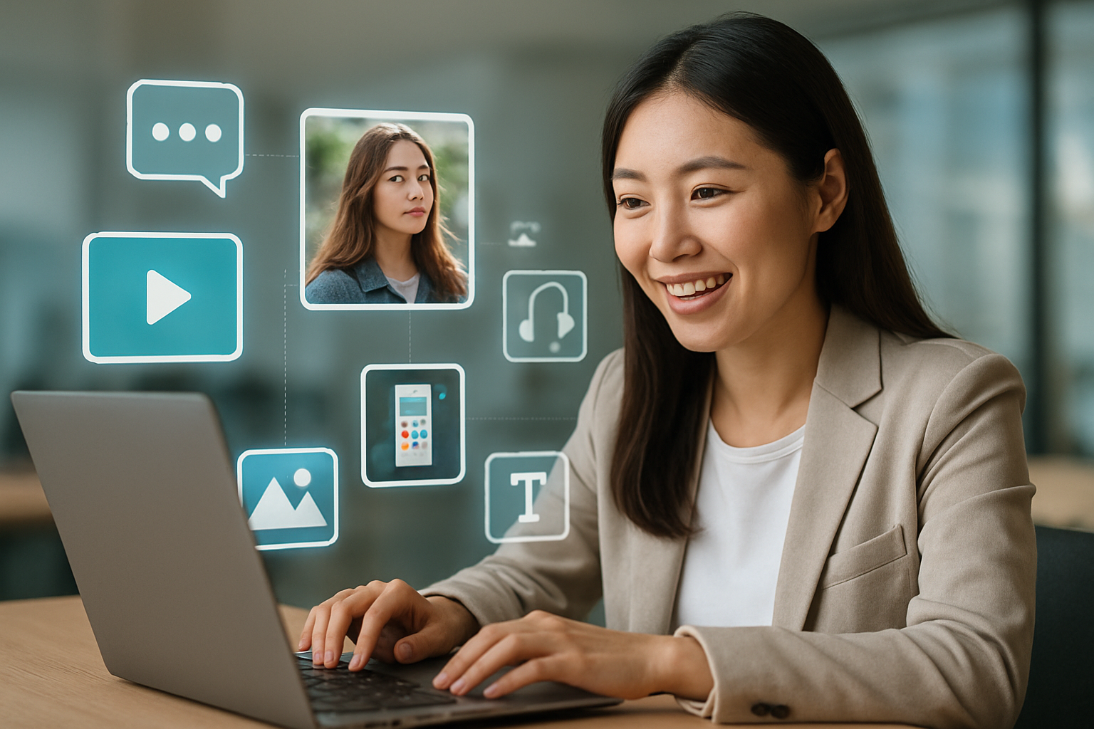 マルチモーダル生成AI（テキスト・画像・動画・音声横断）とハイパーパーソナライゼーション