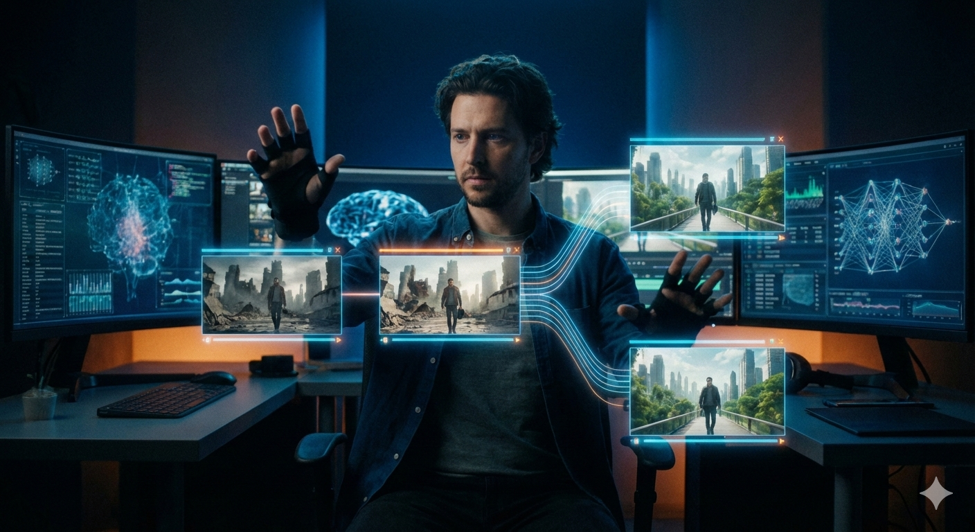 【AI動画革命】「ChronoEdit」徹底解説：ビデオ生成に「タイムトラベル」を持ち込む新技術とは？