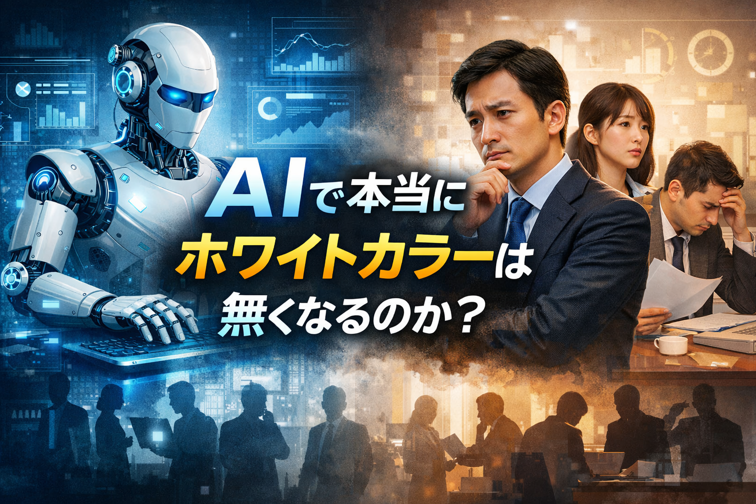 AIで本当にホワイトカラーは無くなるのか?