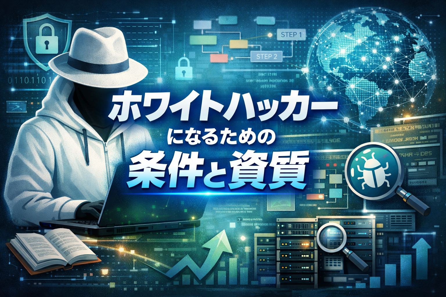 ホワイトハッカーになるための条件と資質