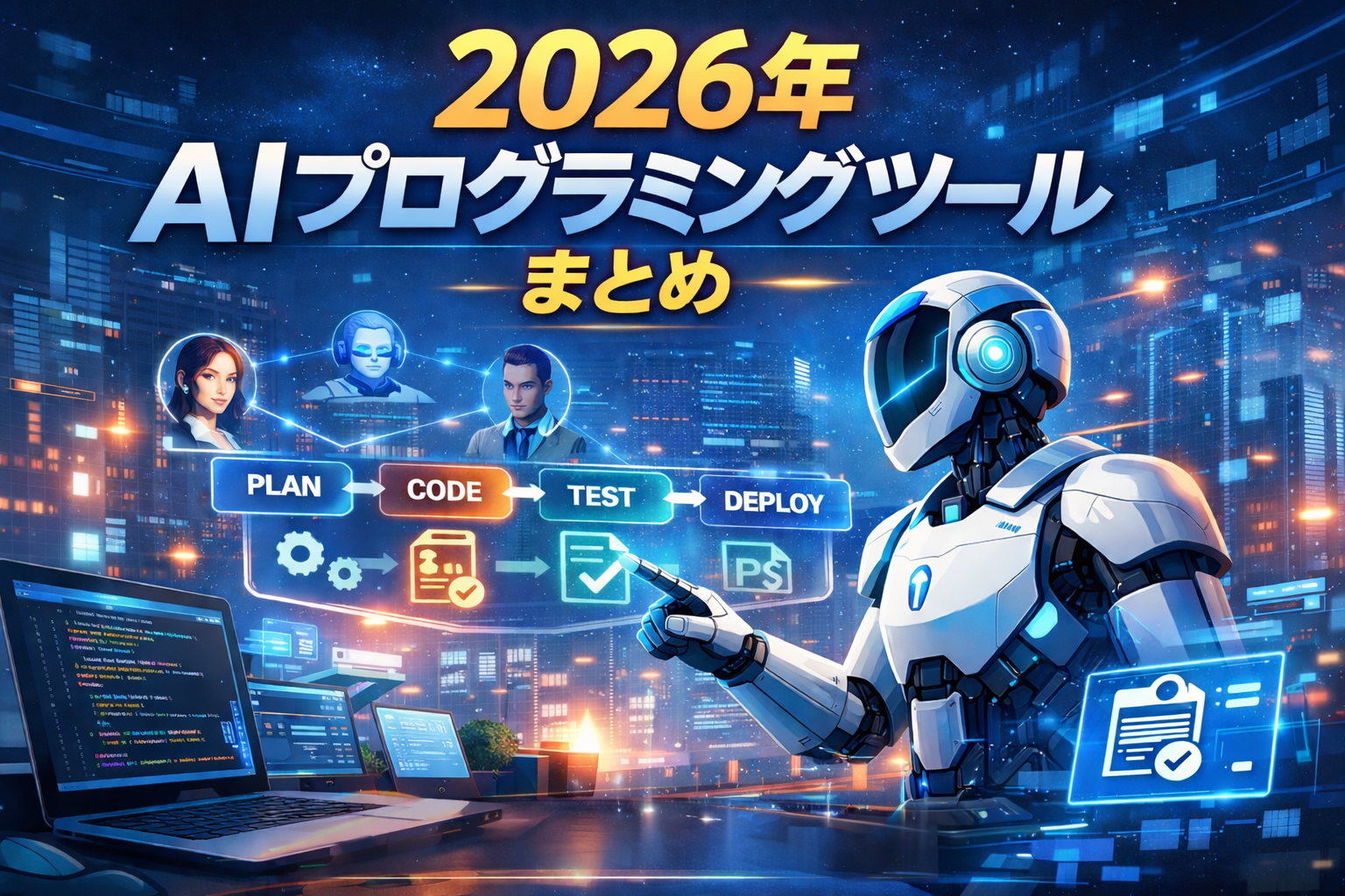 2026年 AIプログラミングツールまとめ： “補完”から“自走エージェント”へ、開発フローが再設計される年